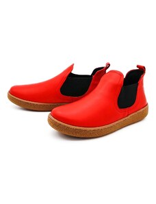 KLOP Kotníková dámská obuv 164-9616 T04 QUO VADIS červená