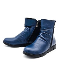 Dámská kotníková obuv 086-04738/00007 WILD modrá