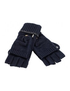 Dámské pletené dvoudílné rukavice 37700-545 Anekke modré