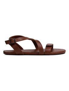 Ahinsa shoes Dámské barefoot sandály Hava 2.0 hnědé