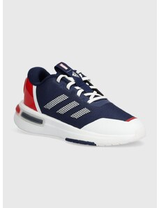 Dětské sneakers boty adidas MARVEL CAP Racer K tmavomodrá barva