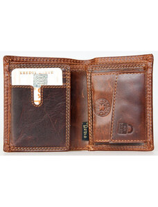 Pánská celá kožená malá kapesní peněženka Pedro ochranou dat (RFID) FLW