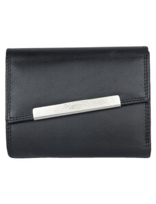 Černá středně velká dámská kožená peněženka Kabana FLW