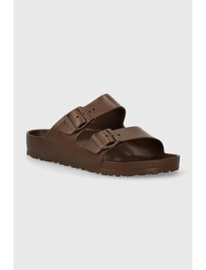 Pantofle Birkenstock Arizona Eva pánské, hnědá barva, 1027328