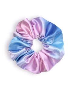 MURU Saténová scrunchie gumička - Galaxy