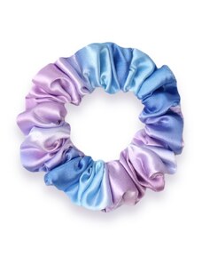 MURU Úzká saténová scrunchie gumička - Galaxy