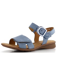 Gabor nubukové sandály modré 46.062.26