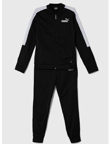 Dětská tepláková souprava Puma Baseball Poly Suit cl černá barva