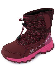 Dětská zimní obuv Alpine Pro EDARO - tmavě růžová