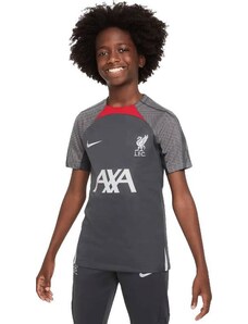 Dětské pleteninové tričko Nike Liverpool FC 23/24 Strike šedé
