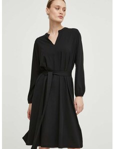 Šaty Marc O'Polo černá barva, mini