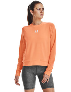 Dámská mikina Under Armour Rival Terry Crew Orange