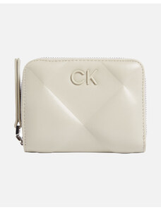 CALVIN KLEIN QUILT MEDIUM ZIP AROUND WALLET (Rozměry: 12.5 x 10 x 2 cm)