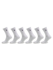 Sada 6 párů dětských vysokých ponožek Polo Ralph Lauren