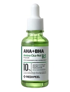 MEDI PEEL - AHA BHA AMINO CICA-NOL B5 AMPOULE - Peelingové sérum pro problematickou pleť 30 ml