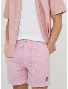 Kraťasy Polo Ralph Lauren pánské, růžová barva, 710932440