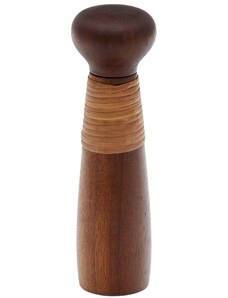Hnědý dřevěný mlýnek na koření Kave Home Sardis 22,9 cm
