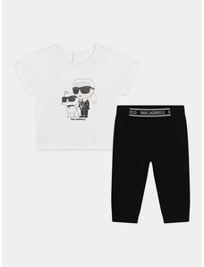 Sada t-shirt a legíny Karl Lagerfeld Kids