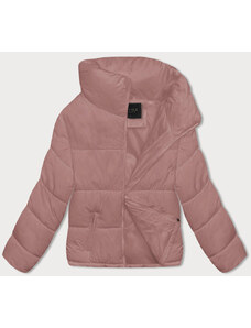 J.STYLE Růžová dámská zimní bunda se stojáčkem (16M9107-46)