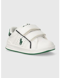 Dětské sneakers boty Polo Ralph Lauren bílá barva