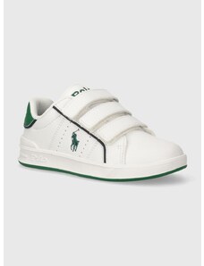 Dětské sneakers boty Polo Ralph Lauren bílá barva