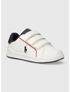 Dětské sneakers boty Polo Ralph Lauren bílá barva