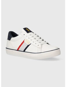 Dětské sneakers boty Polo Ralph Lauren bílá barva