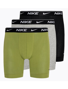 Pánské boxerky Nike Everyday Cotton Stretch Boxer Brief 3 páry pear/heather grey/black