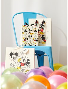 Sinsay - Sada 3 dárkových tašek Mickey Mouse - béžová