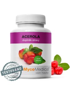 Mycomedica Acerola v optimální koncentraci 90x500mg