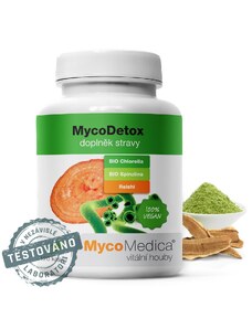 Mycomedica MycoDetox - Ling Zhi Dan Shui Jie Mao San - 90 x 500mg