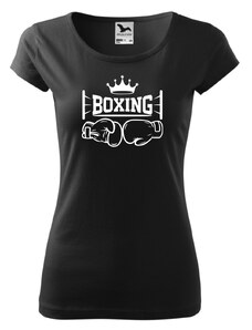 Fenomeno Dámské tričko Boxing - černé