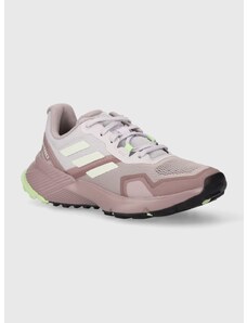 Boty adidas TERREX Soulstride dámské, fialová barva, ID7762