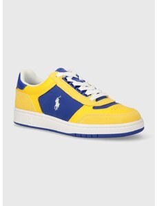 Sneakers boty Polo Ralph Lauren Polo Crt Spt žlutá barva, 809931572004