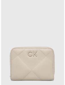 Peněženka Calvin Klein béžová barva, K60K611783