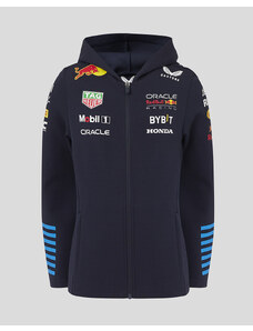 F1 official merchandise Dětská týmová mikina s kapucí na zip Red Bull Racing F1 2024 tmavě modrá - JM/10