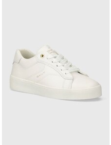 Kožené sneakers boty Gant Lagalilly bílá barva, 28531698.G29