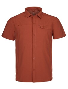 Pánská outdoorová košile Kilpi BOMBAY-M tmavě červená