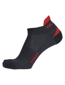 Ponožky HUSKY Sport antracit/červená