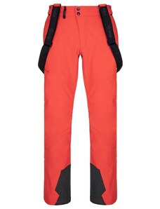 Pánské softshellové lyžařské kalhoty Kilpi RHEA-M červené