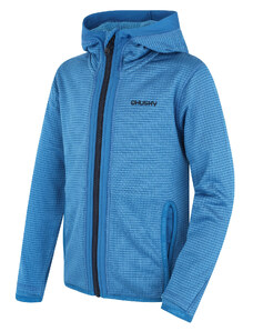 Dětská mikina s kapucí HUSKY Artic Zip K blue/black blue