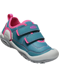 Keen KNOTCH HOLLOW DS CHILDREN blue coral/pink peacock