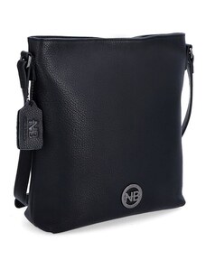 Kožená nadčasová crossbody Famito NB 3008 C černá