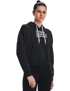 Dámská bavlněná mikina Under Armour Essential Script Hoodie