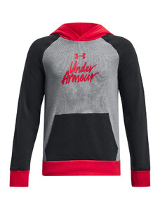 Chlapecká mikina Under Armour Rival Fleece Script CB HD