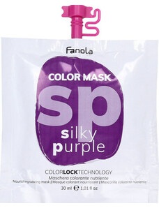 Fanola Color Mask Colored Hair Mask 30ml, Silky Purple