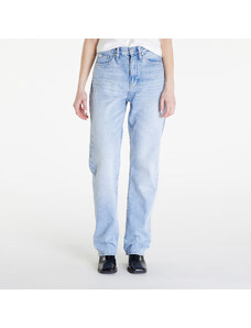 Dámské džíny Calvin Klein Jeans High Rise Straight Jeans Denim Light