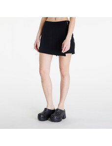 Dámské kraťasy Calvin Klein Jeans Buckle Wrap Mini Skort Black