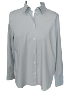H&M Světle modrá košile s jemným proužkem