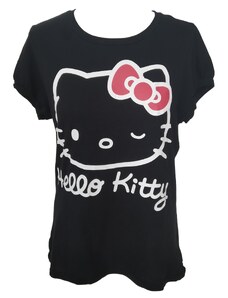 Černé triko Hello Kitty H&M